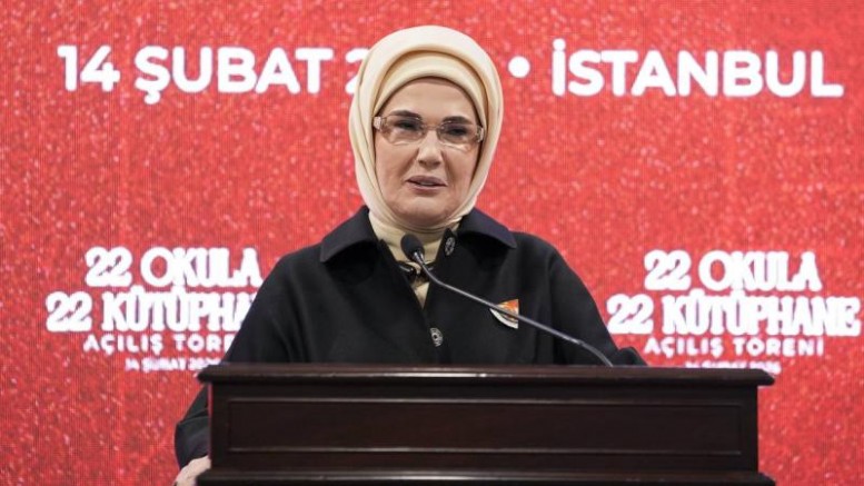 Emine Erdoğan: Millet Kütüphanesi kütüphanecilik alanında yeni bir dönemin miladı oldu