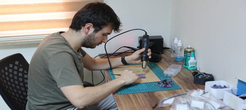 Yerli dezenfektan ünitesi geliştirdi, dünya pazarına açıldı