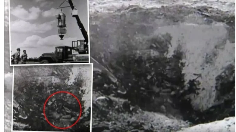 22 dakikalık siyah beyaz kayıt dünyayı şoke etti: Yerde yatan uzaylı mı?