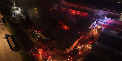 Bursa'da tekstil fabrikasında çıkan yangın söndürüldü
