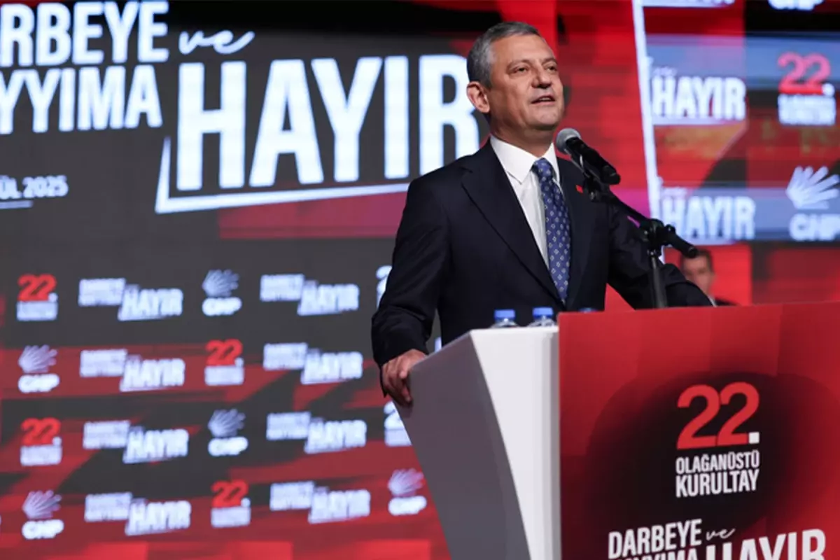 CHP 39. Olağan Kurultayı 28-30 Kasım'da yapılacak