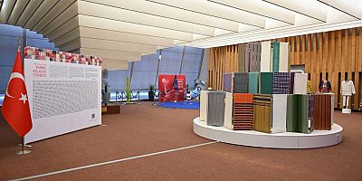 Emine Erdoğan'dan 'Türkiye Dokuma Atlası-Kumaşın Hafızası' sergisi paylaşımı