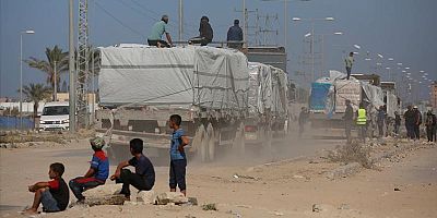 Hamas: Gazze'ye giren yardım tırlarının sayısı, açıklanan rakamların yarısından az