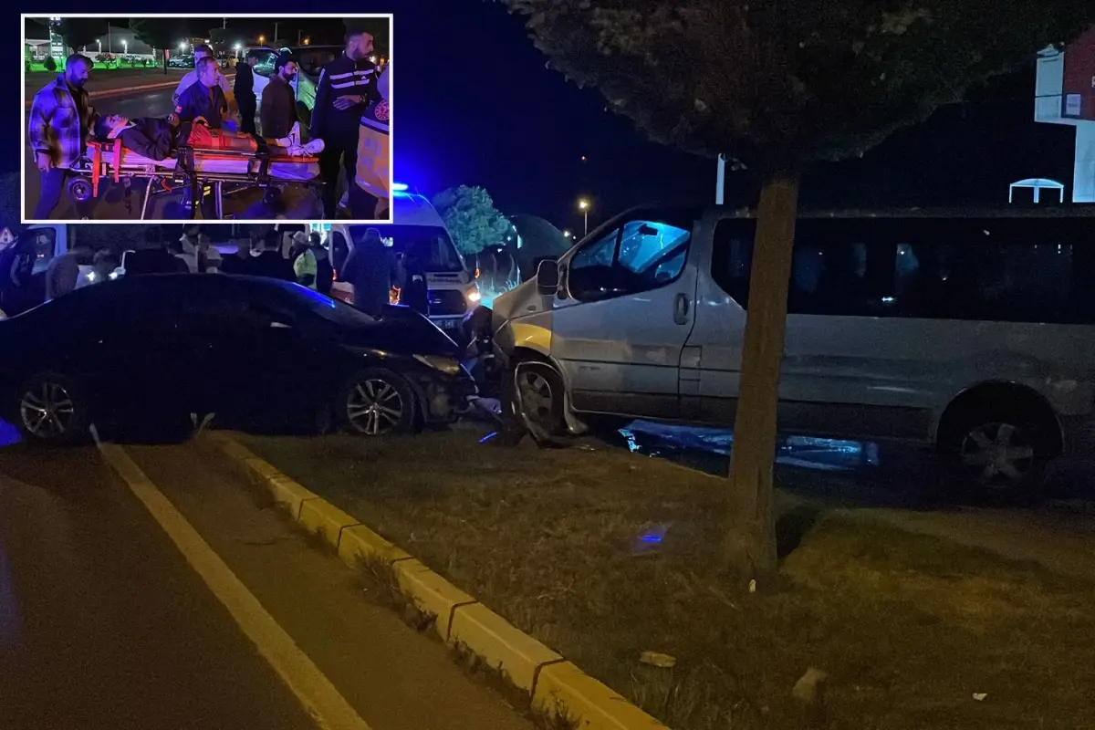 Sivassporlu futbolcular kazaya karıştı: 3'ü sporcu 5 kişi yaralandı