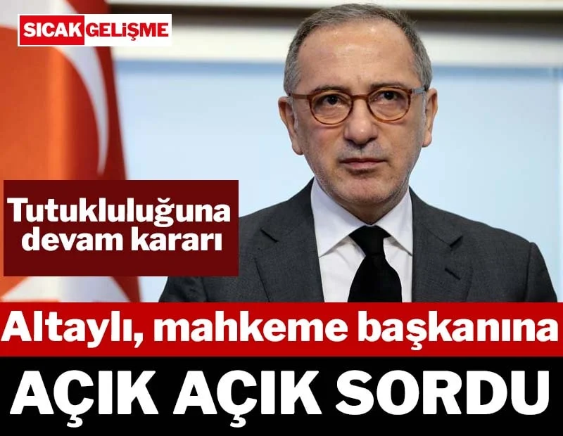 Son dakika... Fatih Altaylı’nın tutukluluğuna devam kararı