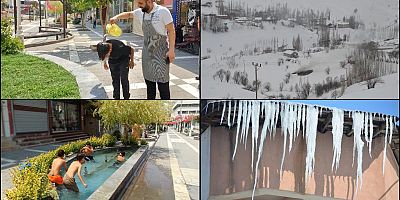 Termometreler iki ucu zorladı: 2025'te sıcaklık farkı 85 dereceyi aştı